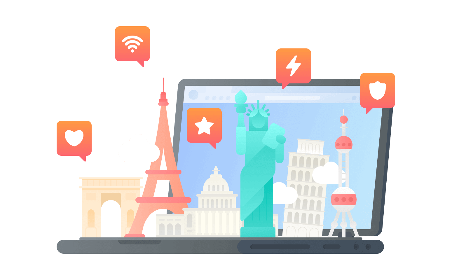 在科摩罗连接到中国的软件 - 大陆VPN